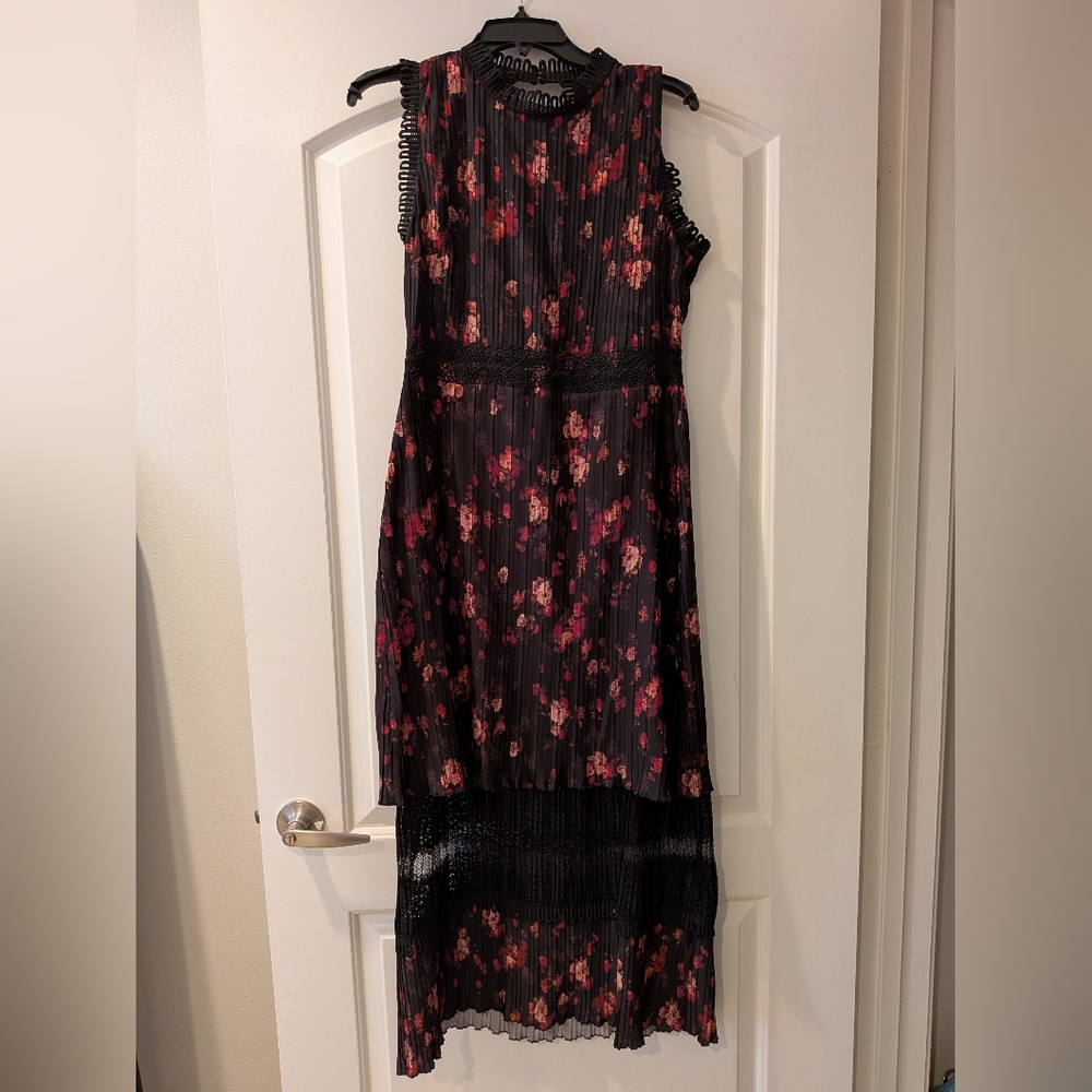 Foxiedox Biella Floral Midi Dress Size M
